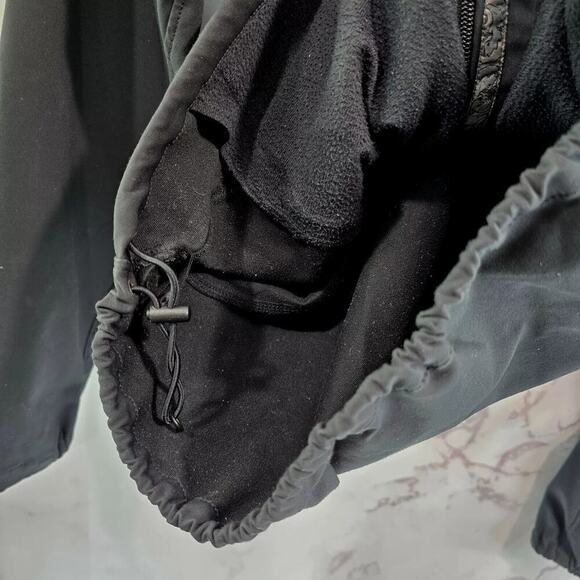 Marmot Jacket Womens Small Black Fleece Lined Full Zip Stretch Hoodless - Picture 12 of 14